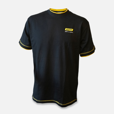 T-shirt noir et jaune BEDNAR
